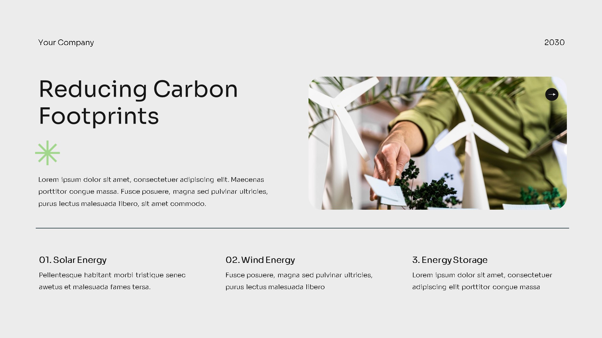 White Green Modern Green Tech Company Profile Google Slide Presentation ...