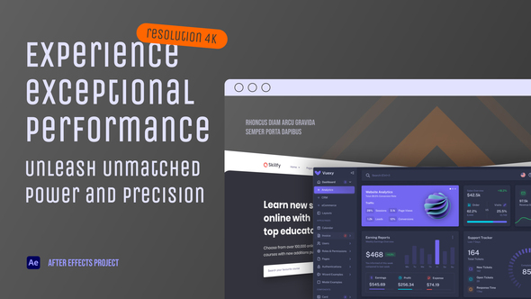 Minimal Web Promo Product Promo template preview