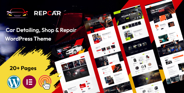 Repcar - Car Service & Auto Repair WordPress Theme