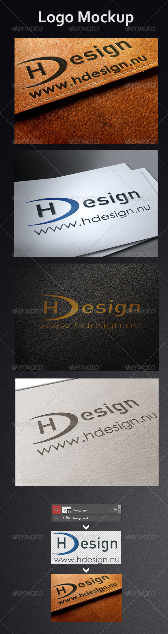 Logo Mock-Ups - Miscellaneous Product Mock-Ups