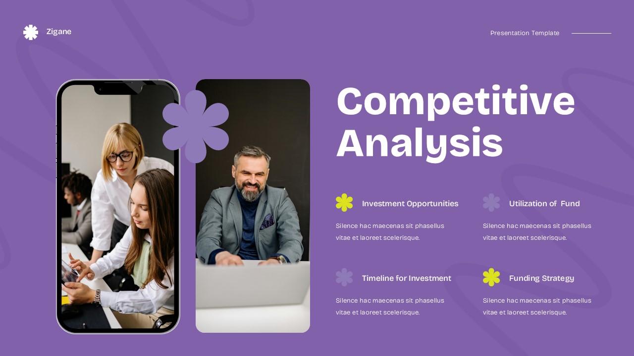 Purple Yellow Modern Startup Business Plan GSL Presentation ...