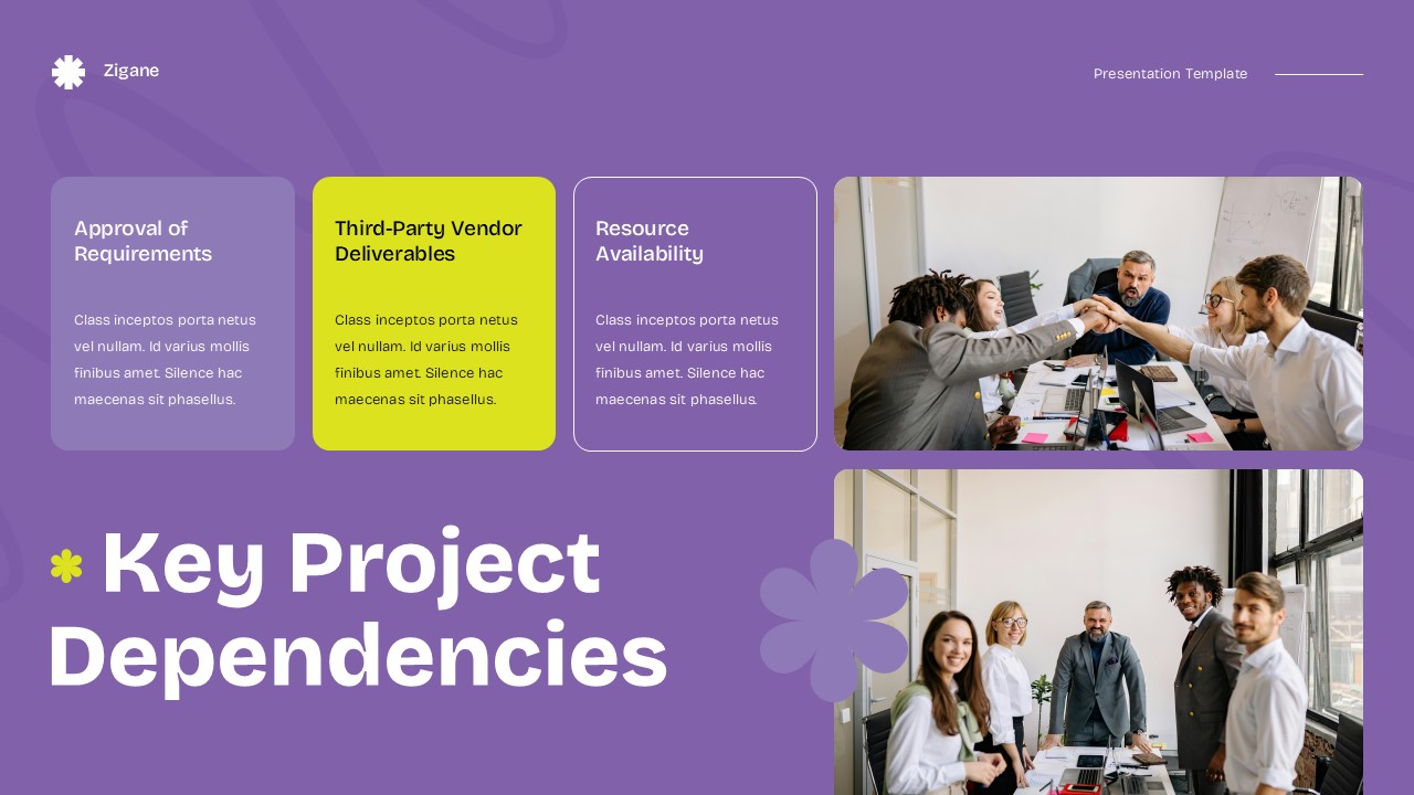 Purple Yellow Modern Startup Business Plan GSL Presentation ...