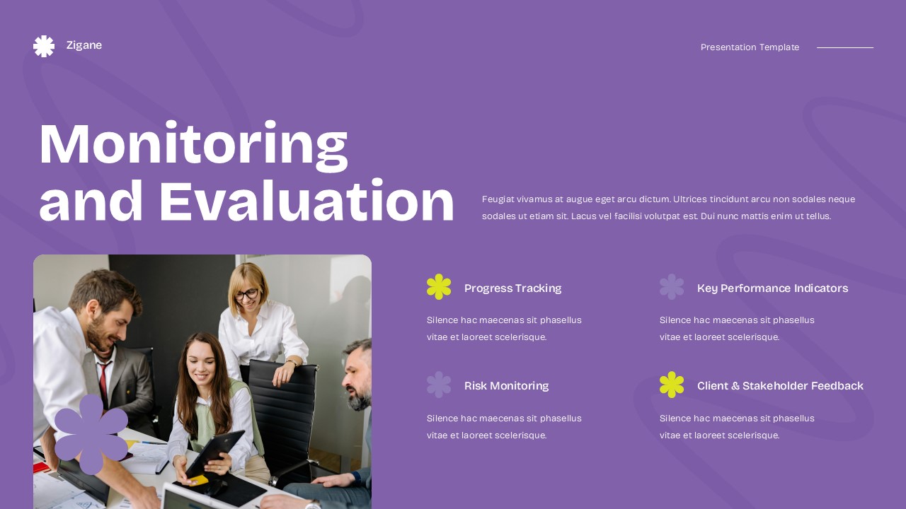 Purple Yellow Modern Startup Business Plan GSL Presentation ...