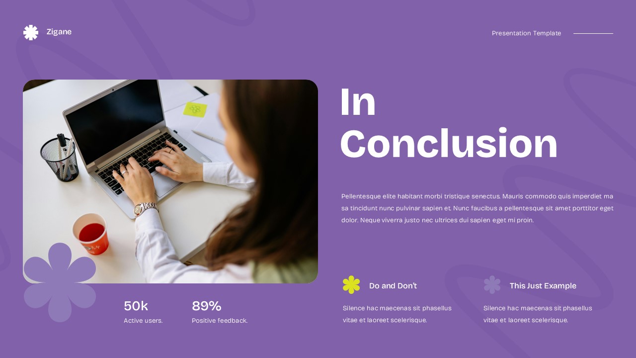 Purple Yellow Modern Startup Business Plan GSL Presentation ...