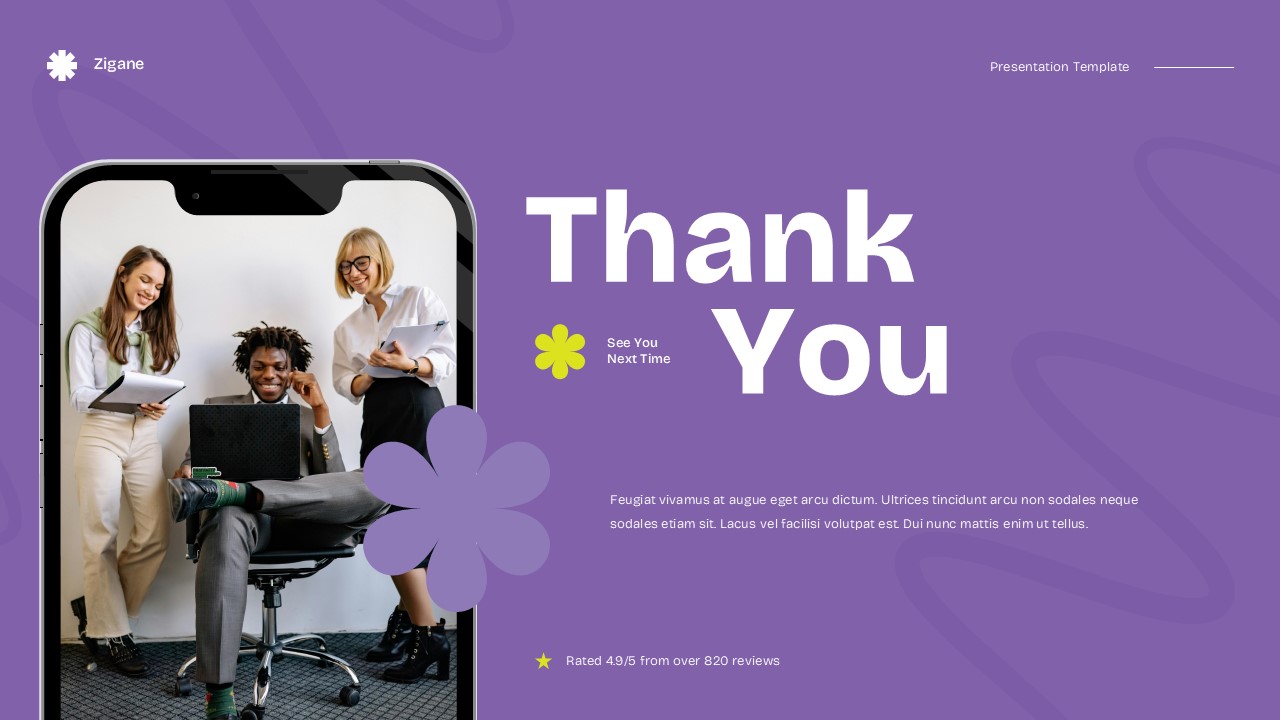 Purple Yellow Modern Startup Business Plan GSL Presentation ...