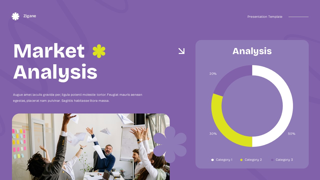 Purple Yellow Modern Startup Business Plan GSL Presentation ...