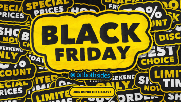 Black Friday Sticker Wall Openers template preview