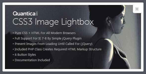 CSS3 Image Lightbox