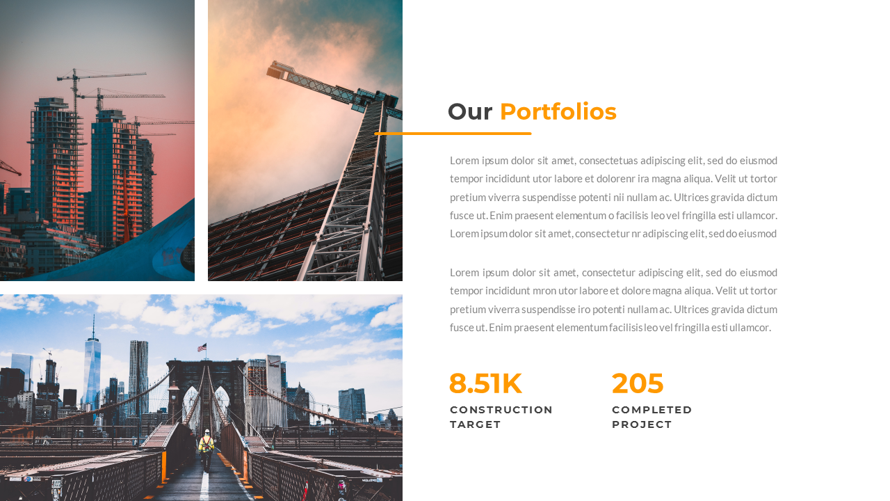 BuildBench - Construction PowerPoint Presentation Template ...
