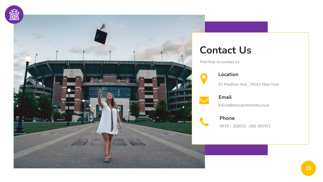 Educa - University and Education PowerPoint Presentation Template ...