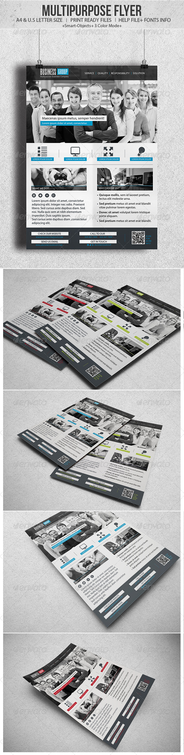 Multipurpose Flyer - Corporate Flyers