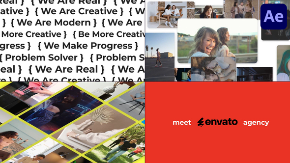 Social Media Agency Promo | After Effects Openers template preview