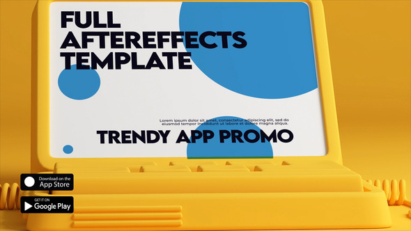 Laptop Mockup Logo Stings template preview