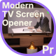 Modern TV Screen Opener - VideoHive Item for Sale