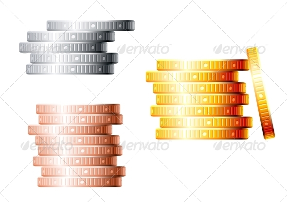 Stacks of Coins - Concepts Business