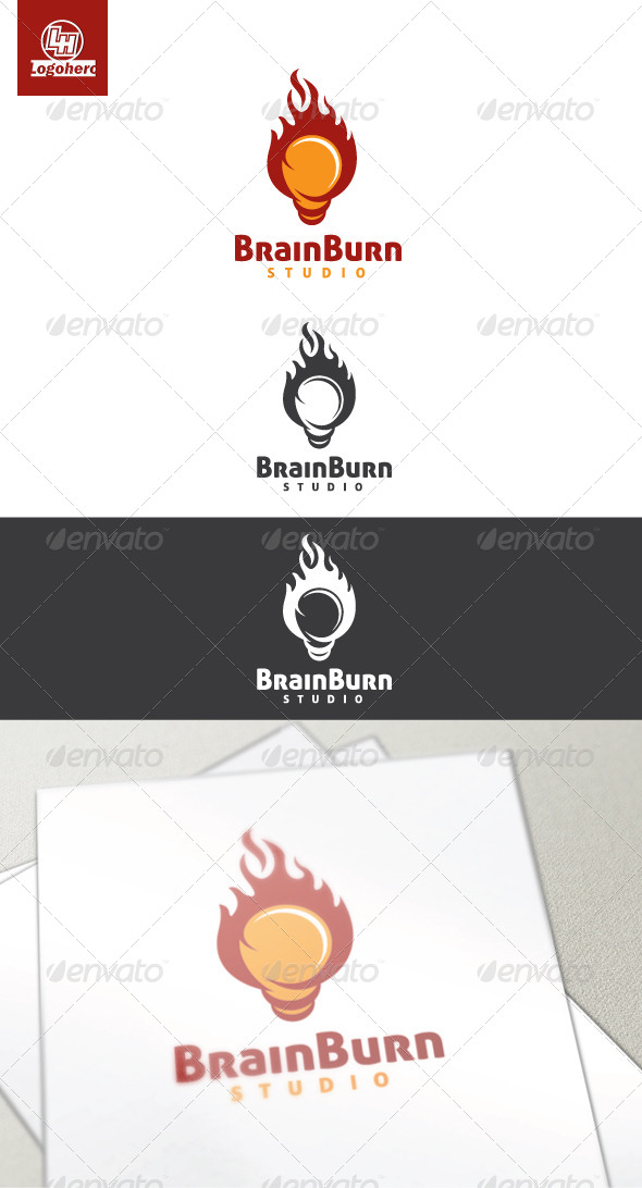 Brain Burn Logo Template - Objects Logo Templates