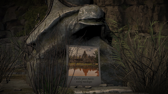 Travel Slideshow Construction Kit Video Displays template preview