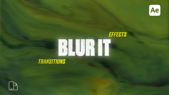 Blur It: Smooth and Seamless Blur Transitions Elements template preview