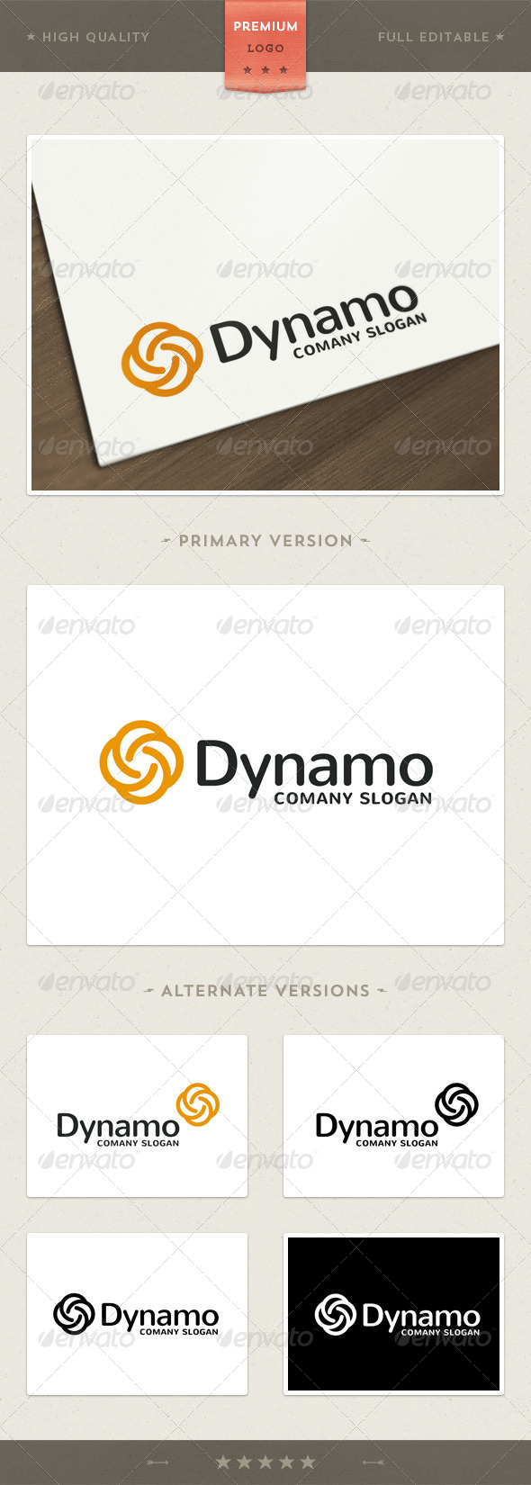 Dynamo - Symbols Logo Templates