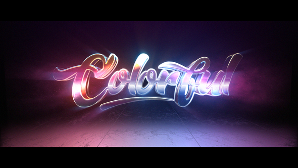 Glitch Light Logo Logo Stings template preview