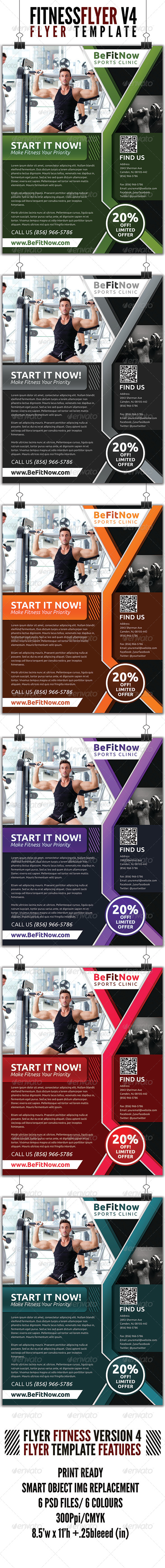 Fitness Flyer V4 - Sports Events