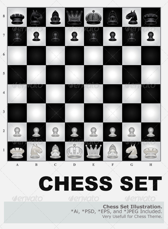 Chess Set - Sports/Activity Conceptual
