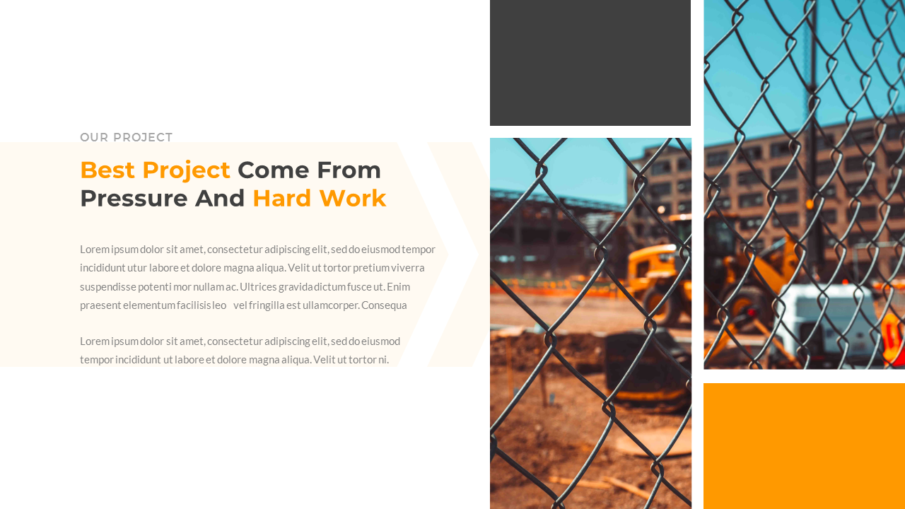 BuildBench - Construction Google Slides Presentation Template ...