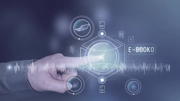 Animated Infographics About E-Books And Modern Devices HD alt