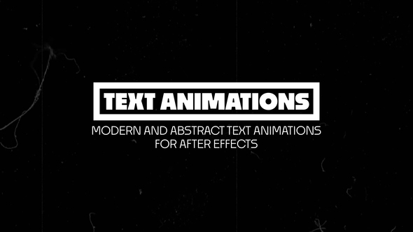 Text Animations Titles template preview