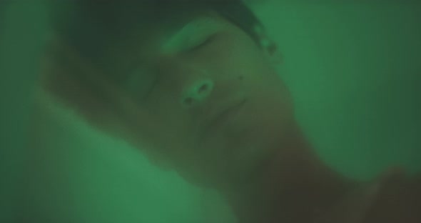 Man enjoys a hot shower alt