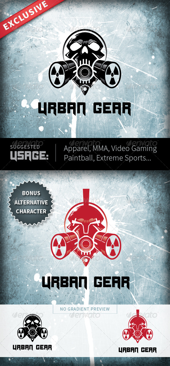 Urban Gear - Symbols Logo Templates