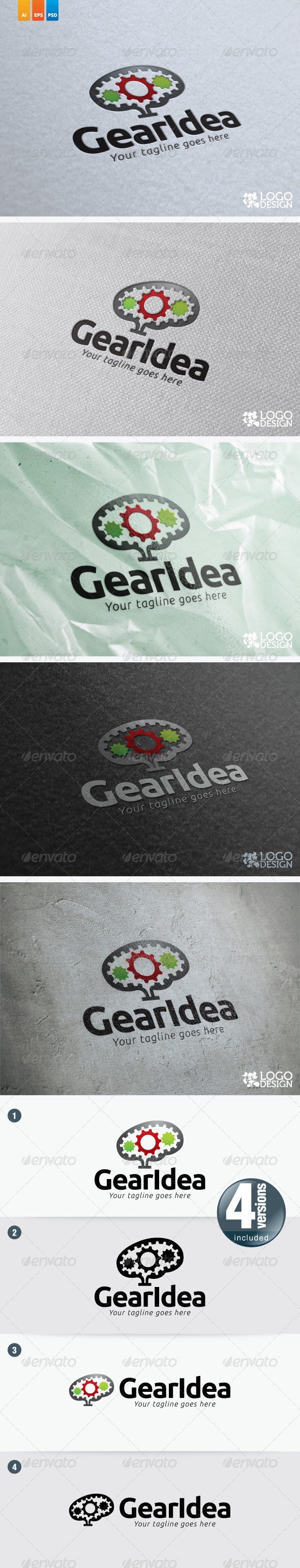 GearIdea - Objects Logo Templates