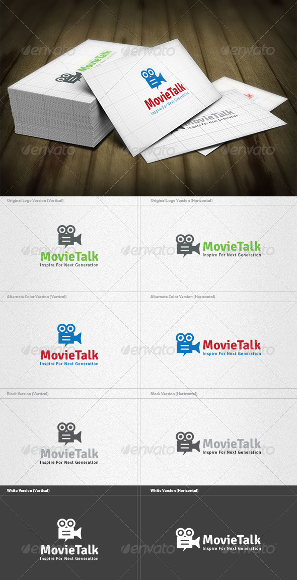 Movie Talk Logo - Objects Logo Templates