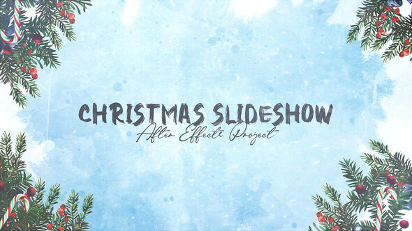 Christmas Slideshow Openers template preview