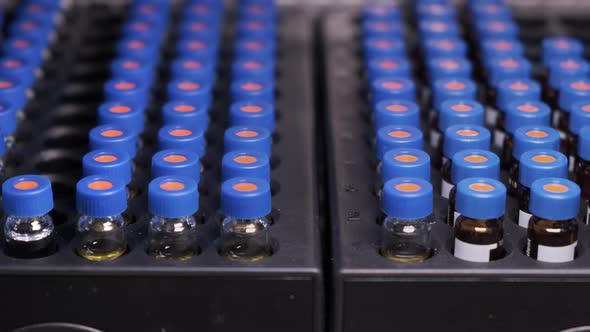 Automated Conveyor Line of Chromatographic Robotic Device alt