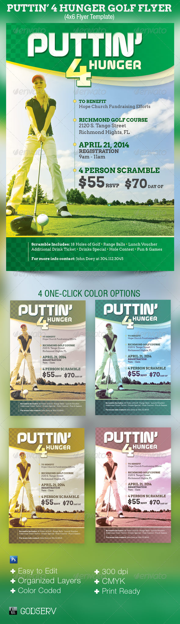 fundraising brochure templates