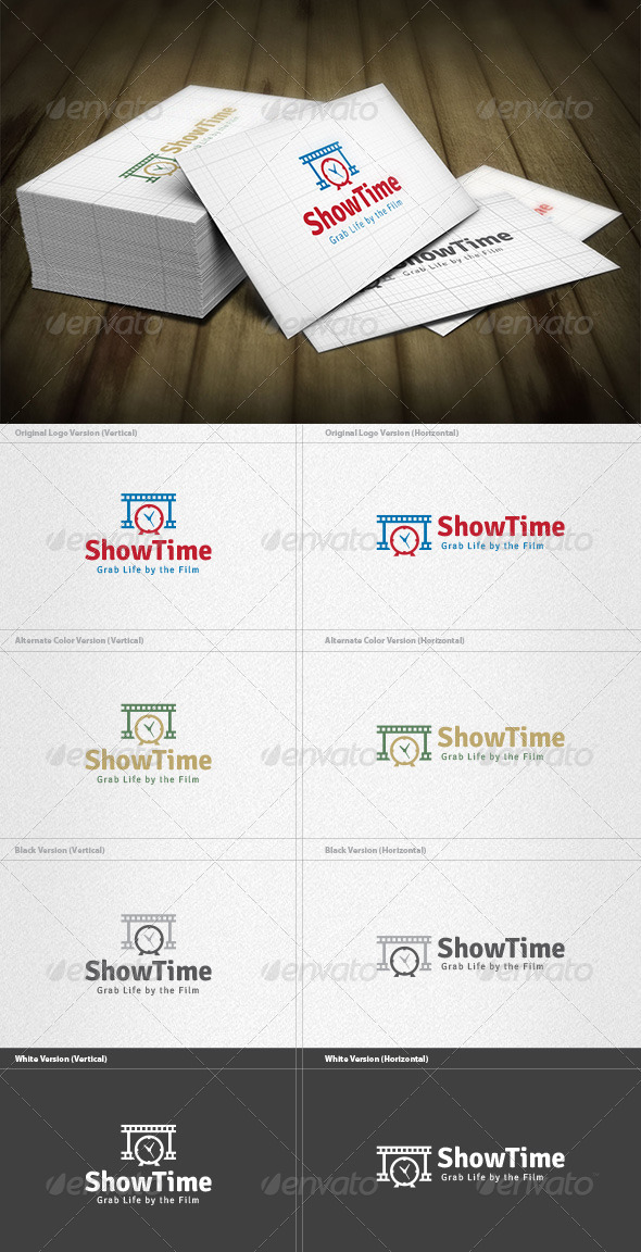 Show Time Logo - Symbols Logo Templates
