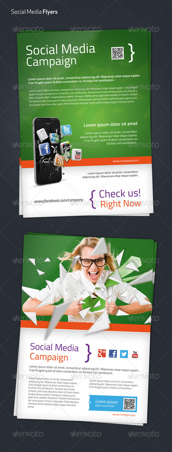 Social Media Flyer Templates - Corporate Flyers