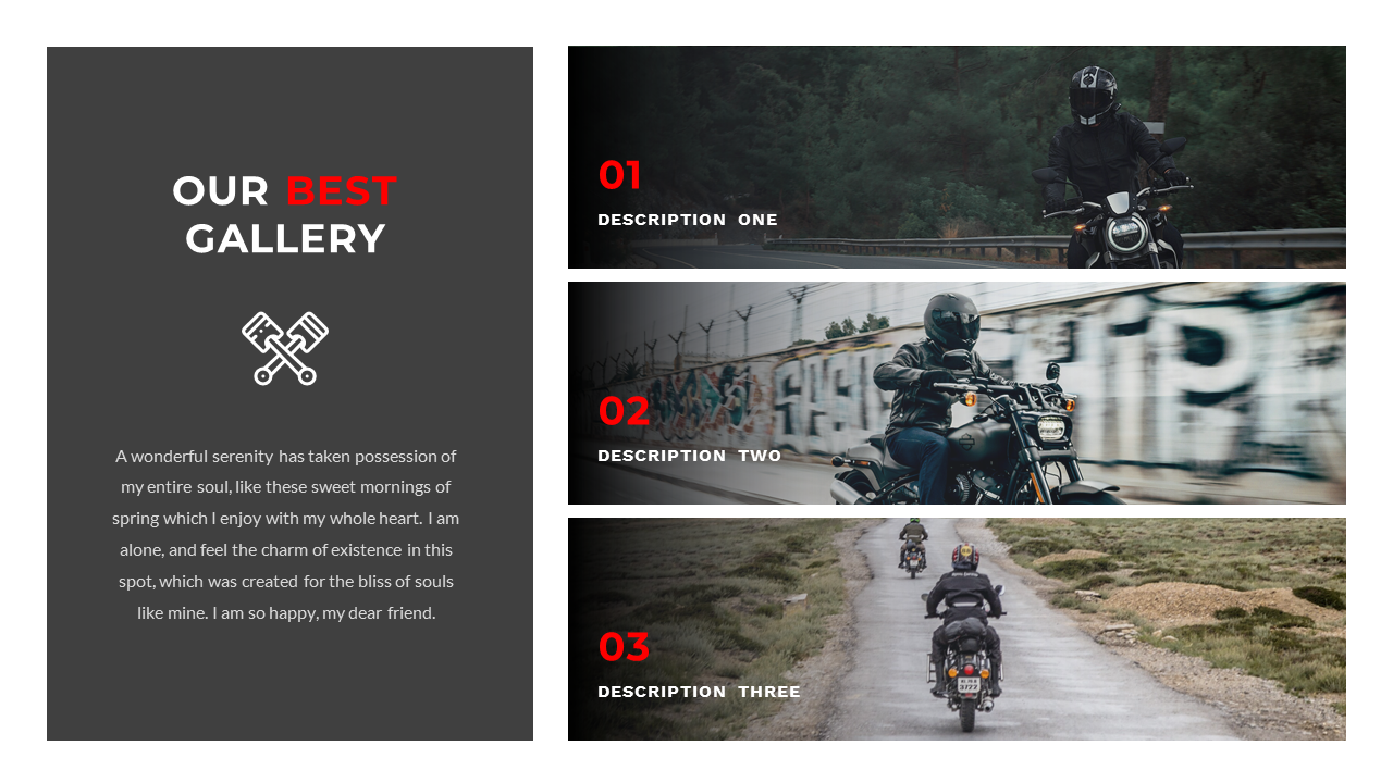 Motorole - Motorcycle and Rental PowerPoint Presentation Template by ...