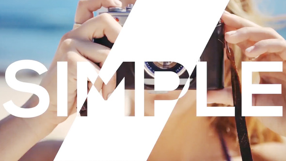 Fast Clean Slideshow Video Displays template preview