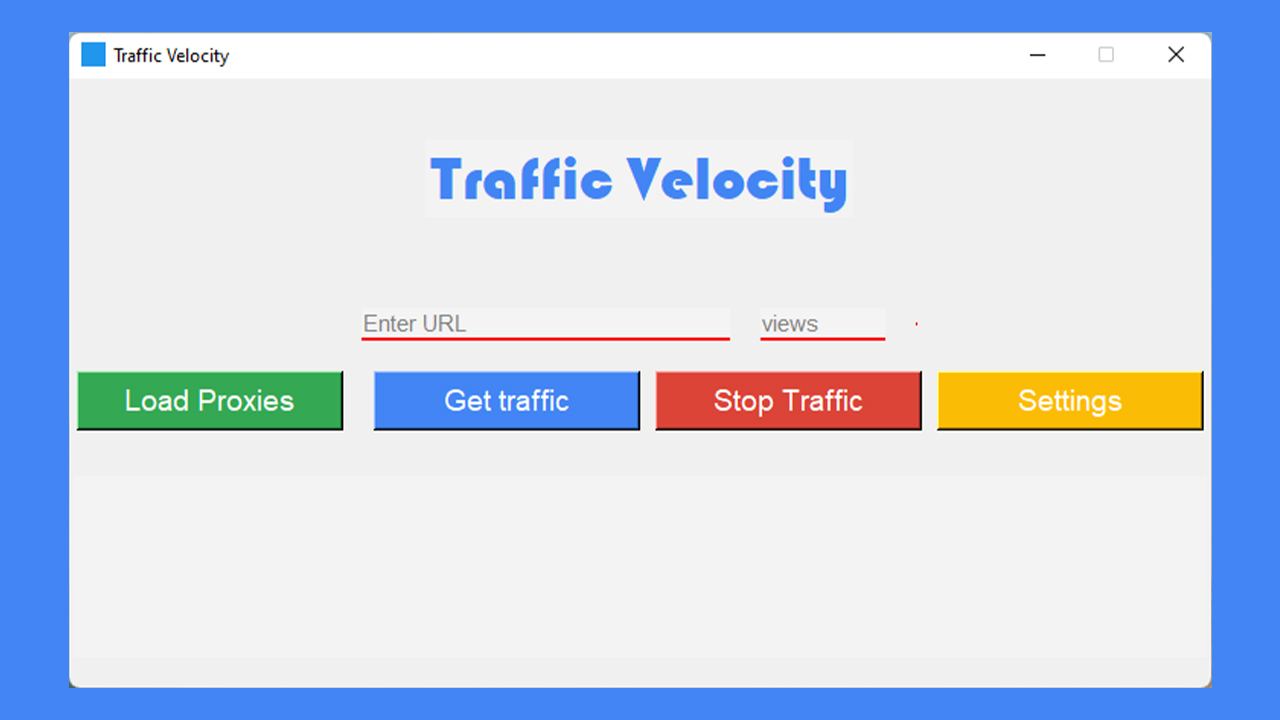 Traffic Velocity | Web Traffic Bot Visit Generator with Auto by ydulana
