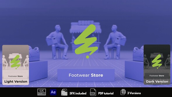 Footwear Store Promo Openers template preview