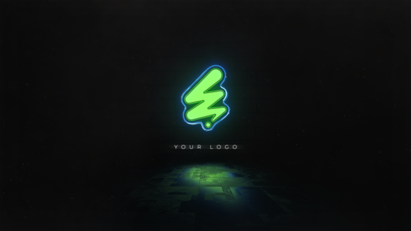 Neon Logo Logo Stings template preview