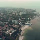Aerial View of Dormitory Area and Coastline of Odessa City - VideoHive Item for Sale
