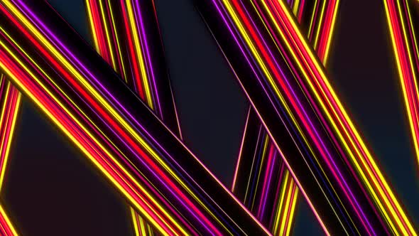 Abstract Gradient Smooth Stripes