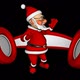 Santa 3D Character - Dance with Headphones - VideoHive Item for Sale