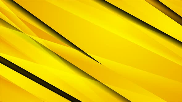 Bright Yellow Glossy Stripes