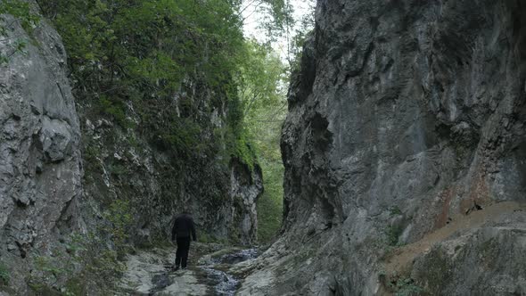 Slow tilt on beautiful nature in Eastern Serbia  4K 2160p 30fps UltraHD footage - Hiking under natur alt