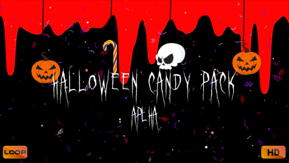 Halloween Candy Pack Alpha HD