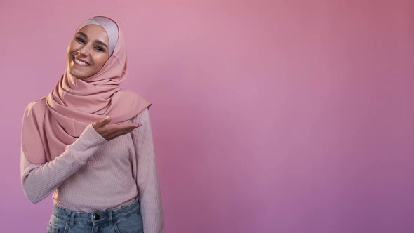 Advertising Muslim Woman Modest Fashion Offer alt